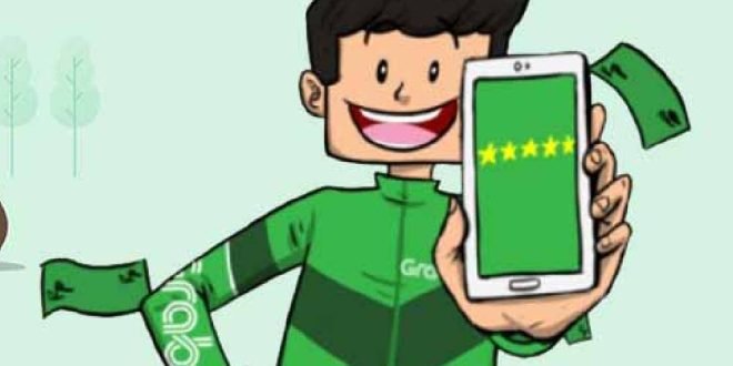 Jasa Menaikkan Rating Perjalanan GrabBike & GrabCar